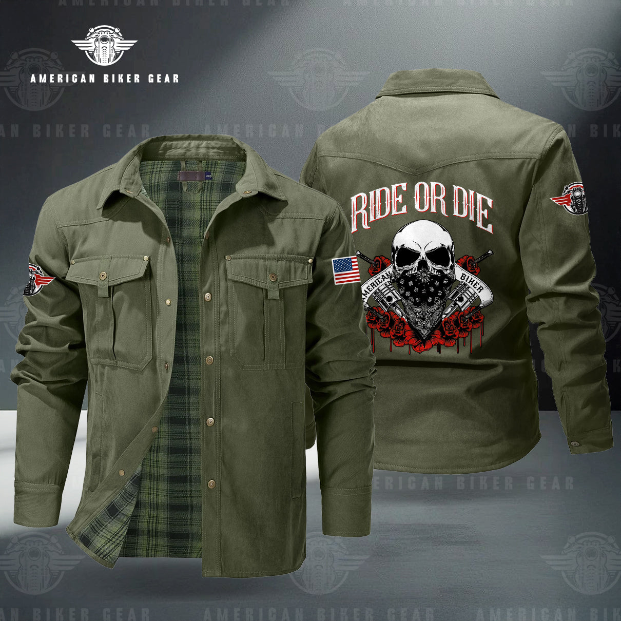 Lined Flannel Jacket TG01