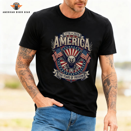 USA 250th Anniversary Personalized T-shirt TG04