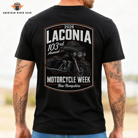 Laconia Biker Personalized T-shirt TG05