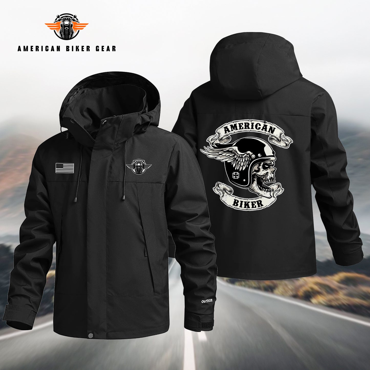 American Biker Waterproof Jacket TG08