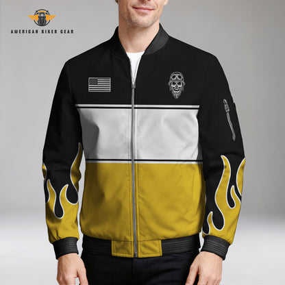 Biker Personalized Classic Bomber Jacket TG08