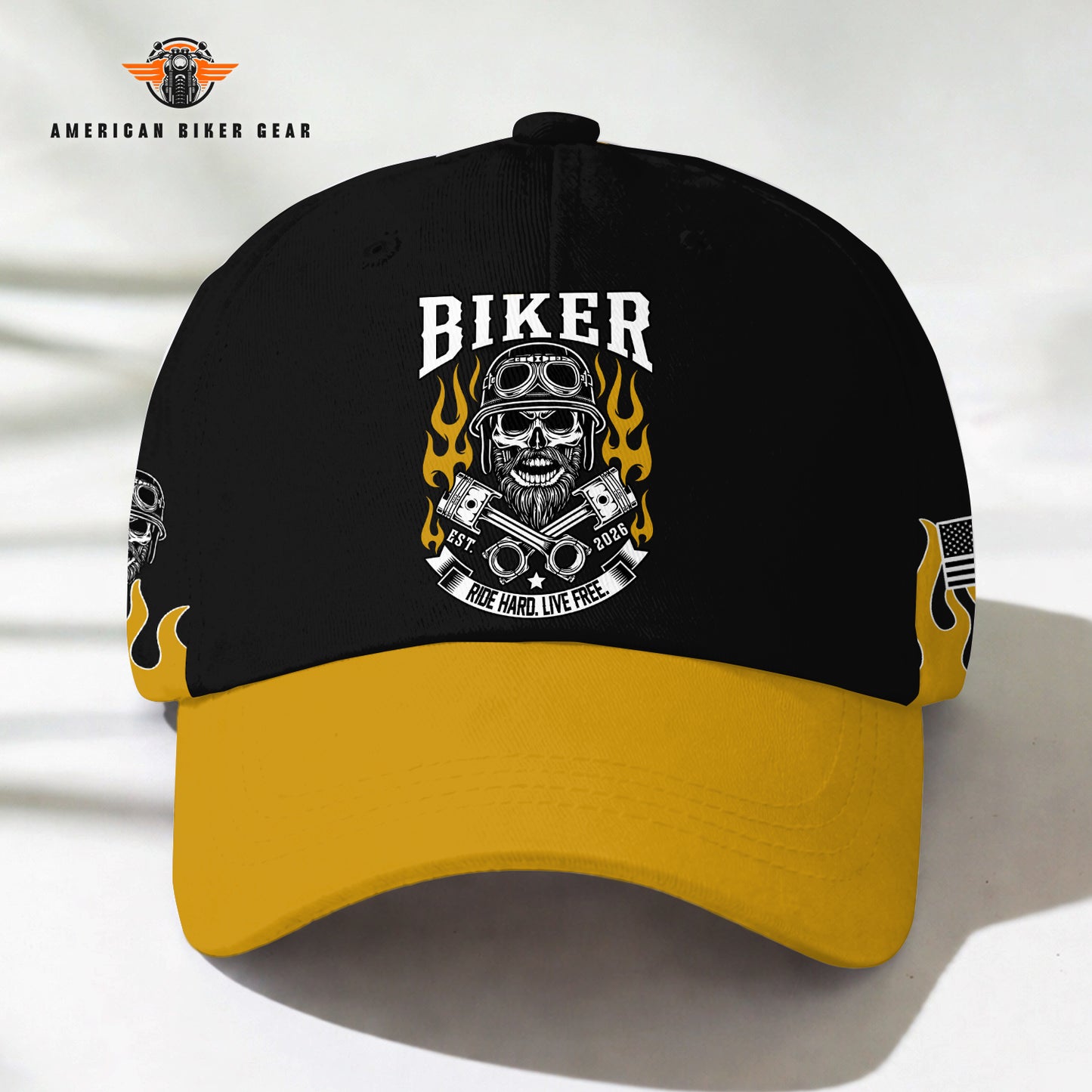 Biker Personalized Classic Cap TG08