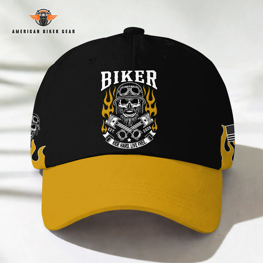 Biker Personalized Classic Cap TG08