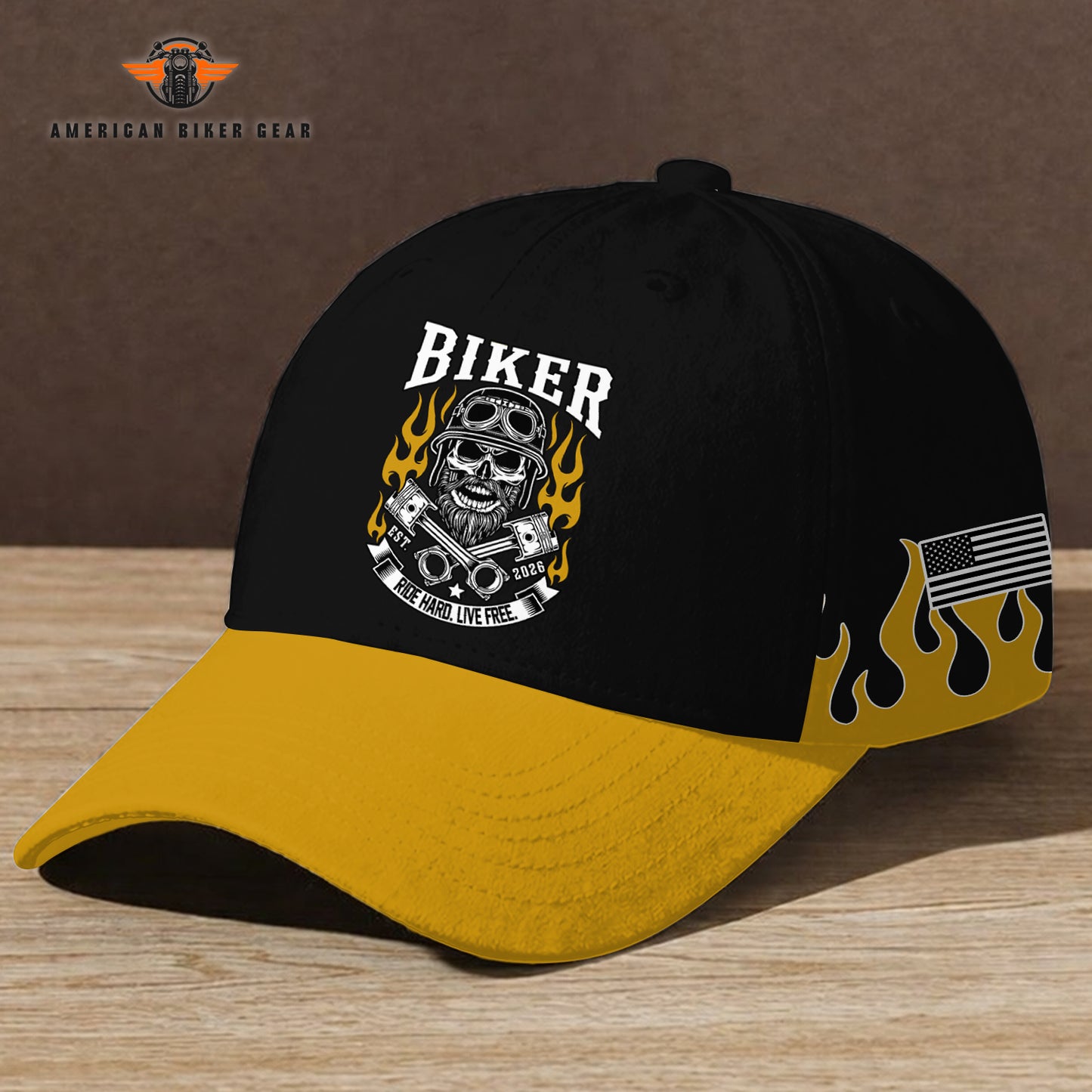 Biker Personalized Classic Cap TG08