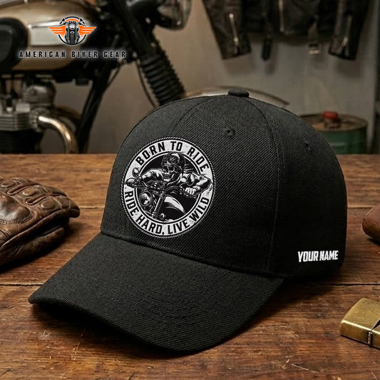 Biker Personalized Embroidery Cap TG15