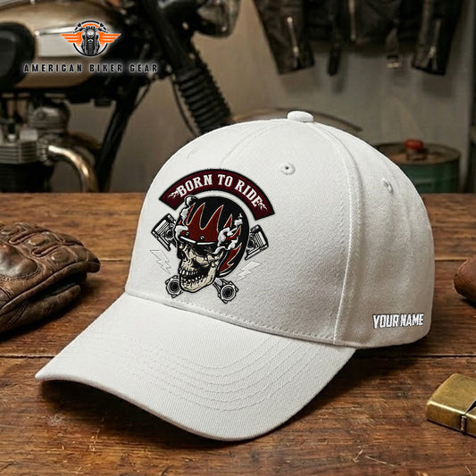 Biker Personalized Embroidery Cap TG16
