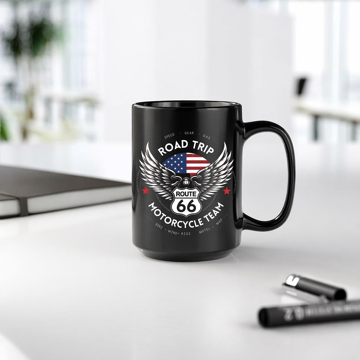 Road Trip Motorcycle Team Mug