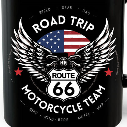 Road Trip Motorcycle Team Mug