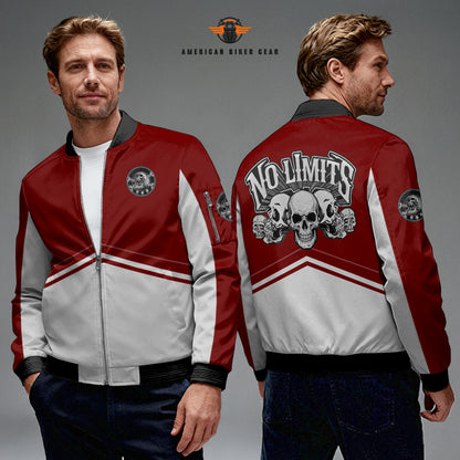 Biker Personalized Classic Bomber Jacket TN07