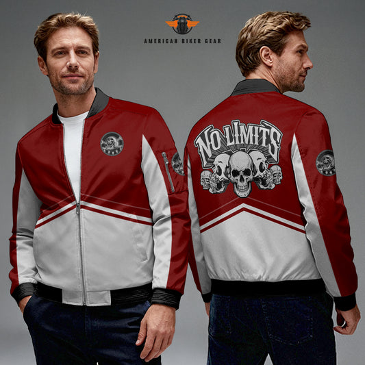 Biker Personalized Classic Bomber Jacket TN07