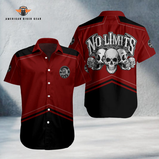 Biker Personalized Button Shirt GT08
