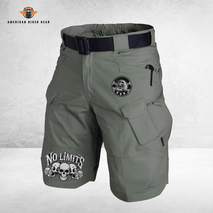 Biker Personalized Front Pockets Tactical Shorts (Belt Not Included) TN08