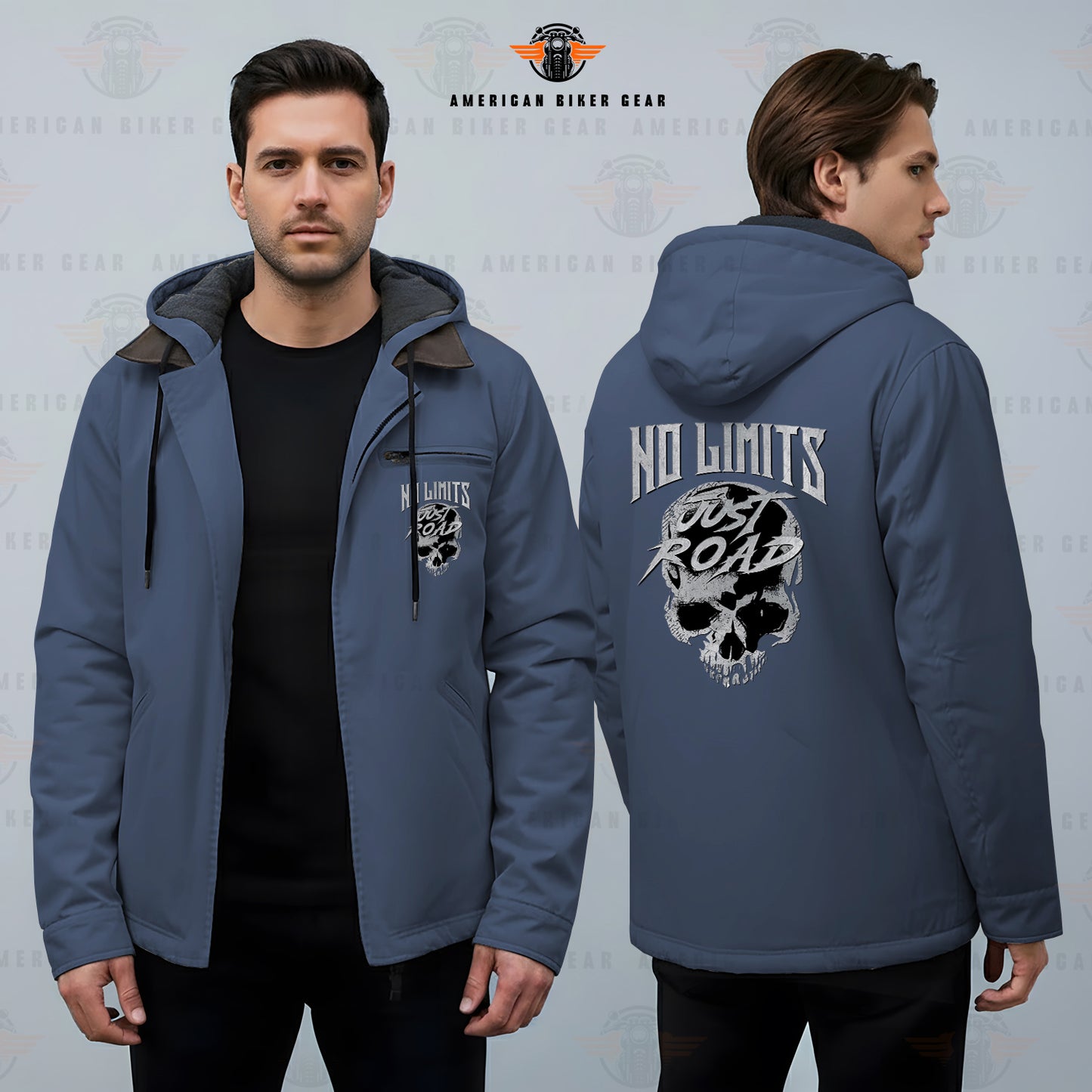 No Limits Padded Hooded Winter Jacket TN02