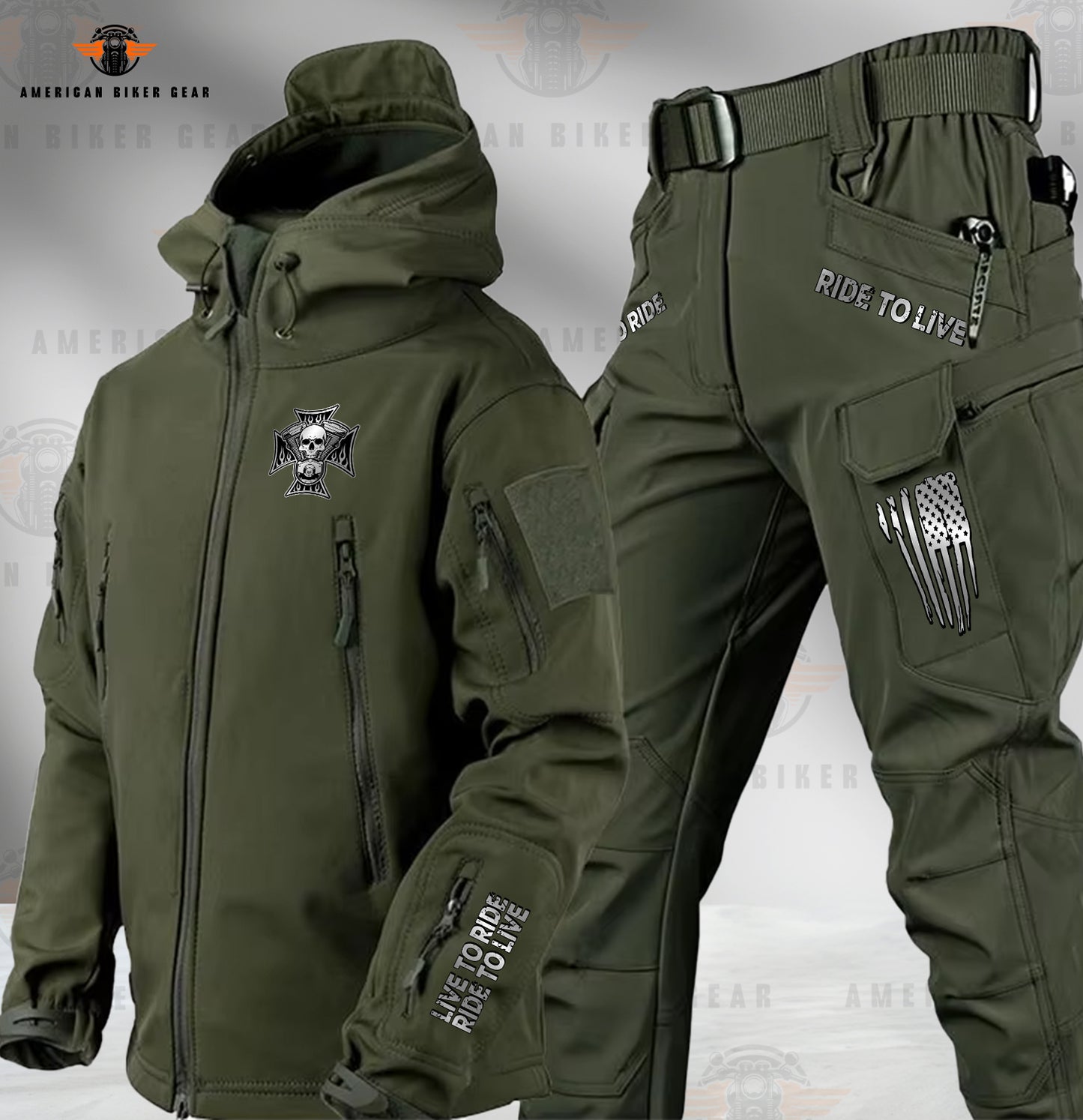 Ride To Live Tactical Outdoor Jacket and Pants TP02