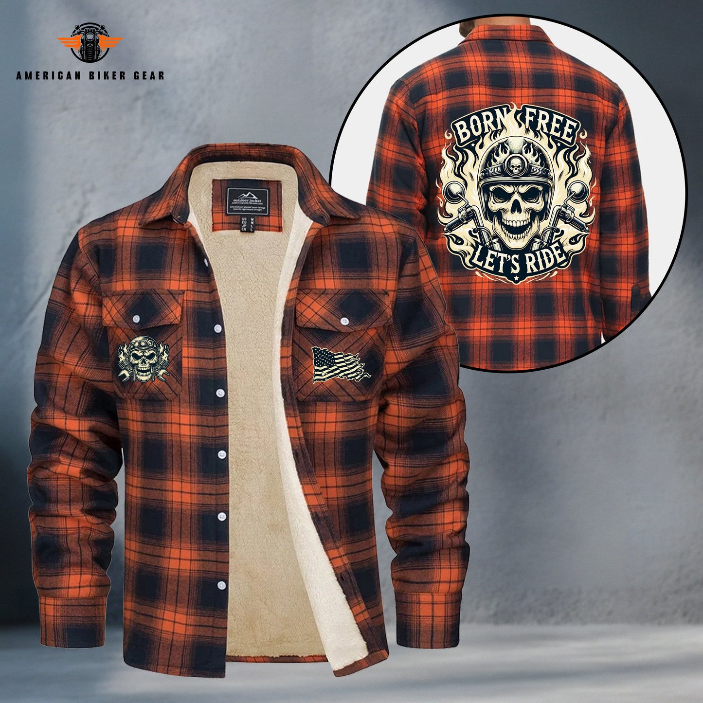 Born Free Let's Ride Fleece Flannel TP10