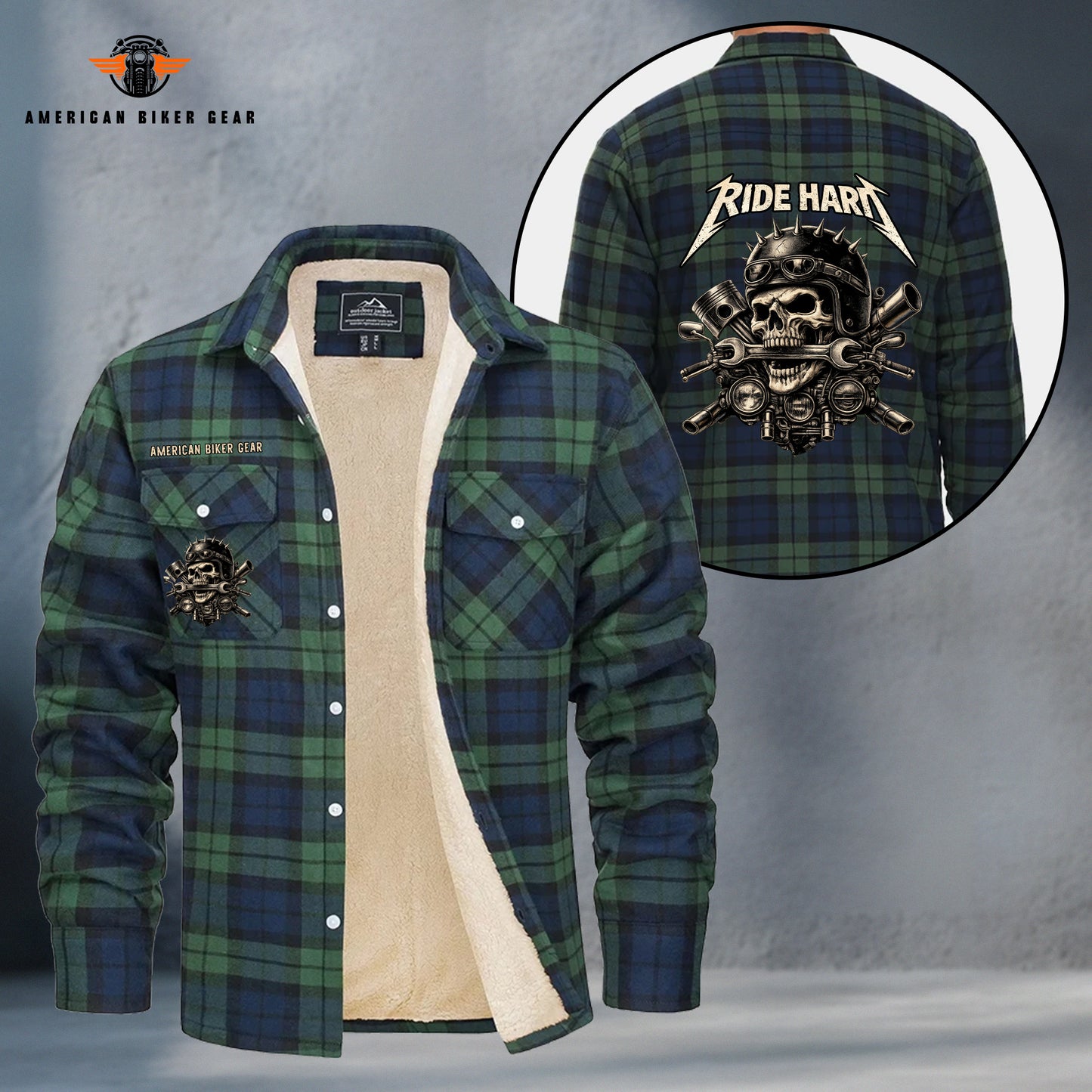 Ride Hard Fleece Flannel TP016