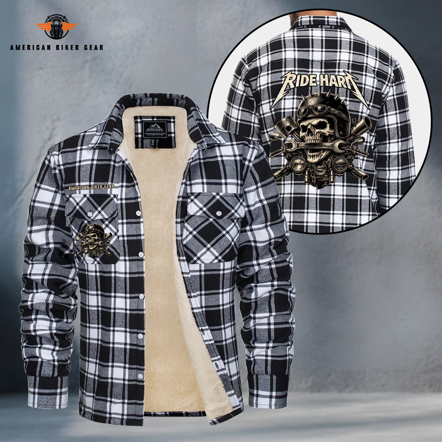 Ride Hard Fleece Flannel TP016