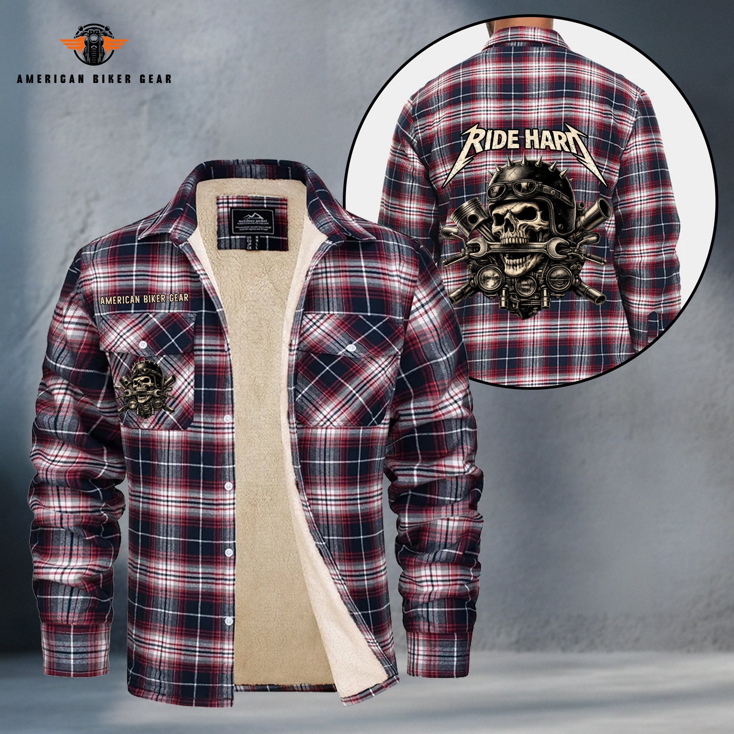 Ride Hard Fleece Flannel TP016