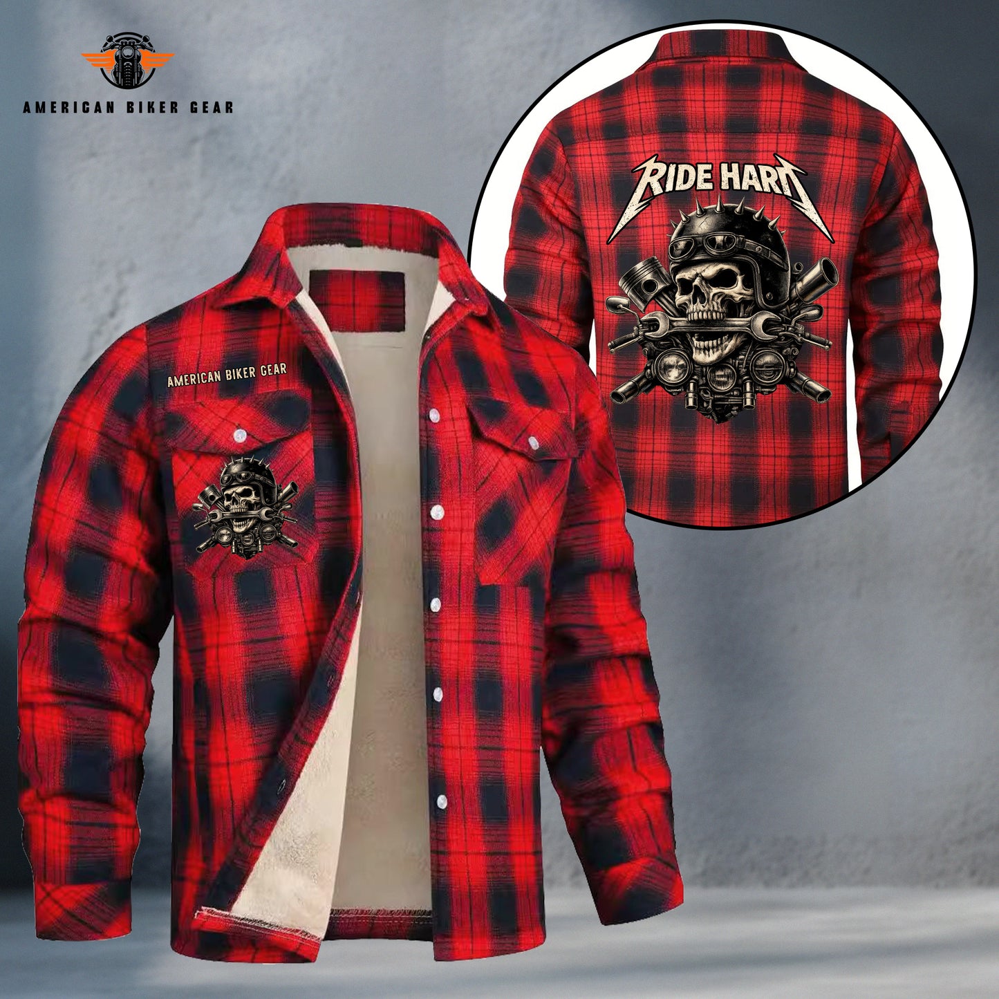 Ride Hard Fleece Flannel TP016