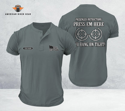 Passenger Instructions Henley Shirt