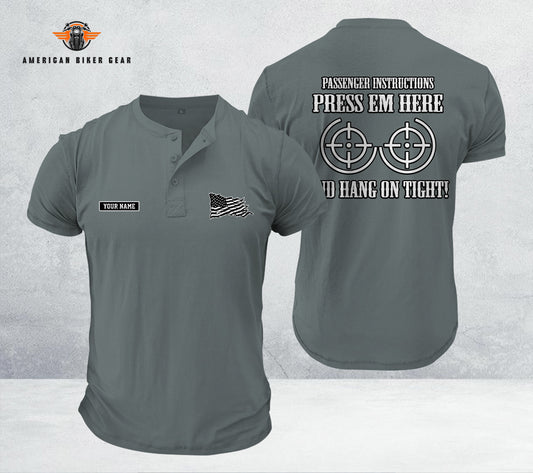Passenger Instructions Henley Shirt