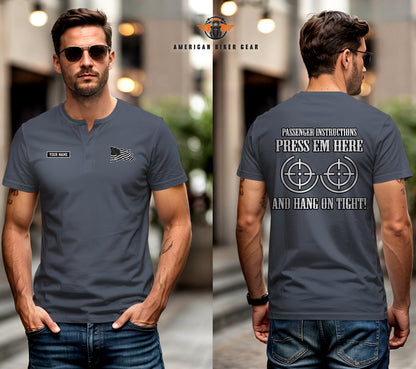 Passenger Instructions Henley Shirt