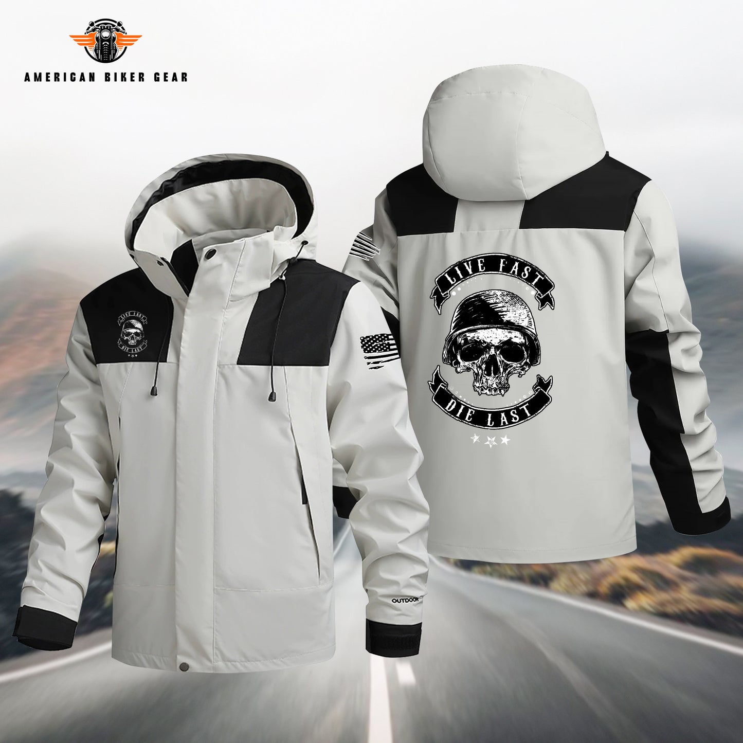Live Fast Die Last Waterproof Jacket TP01