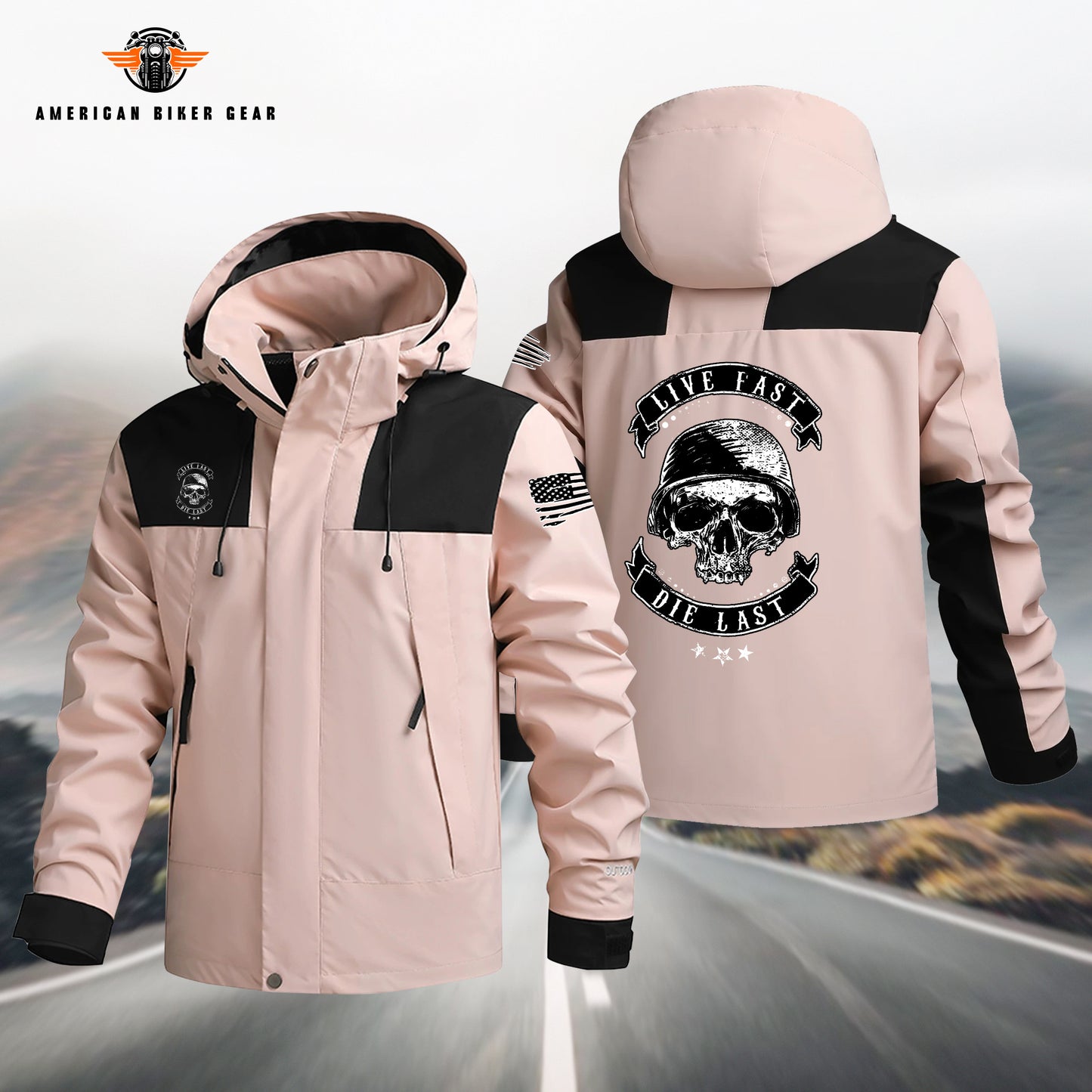 Live Fast Die Last Waterproof Jacket TP01