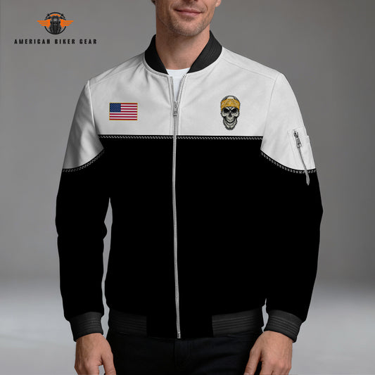Biker Personalized Classic Bomber Jacket TP05
