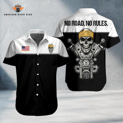 Biker Personalized Button Shirt GT10