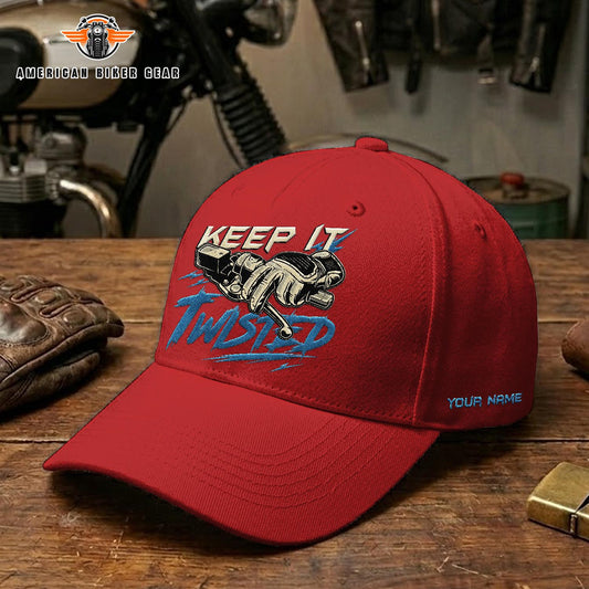 Biker Personalized Embroidery Cap TP09
