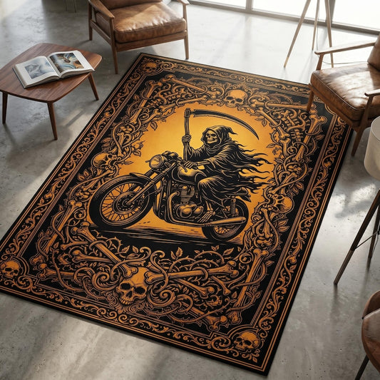 Grim Reaper Area Rug TT02