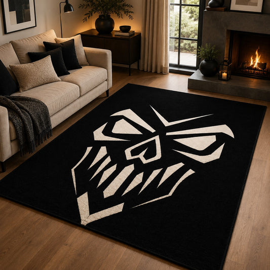 Demon Skull Area Rug TT08