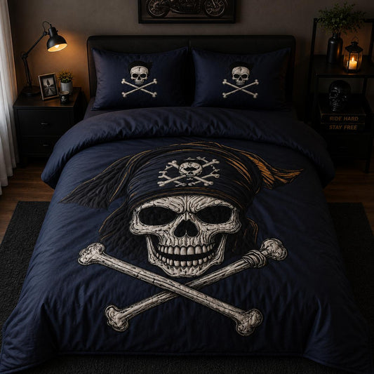 Skull Corsair Duvet Cover Set TT02