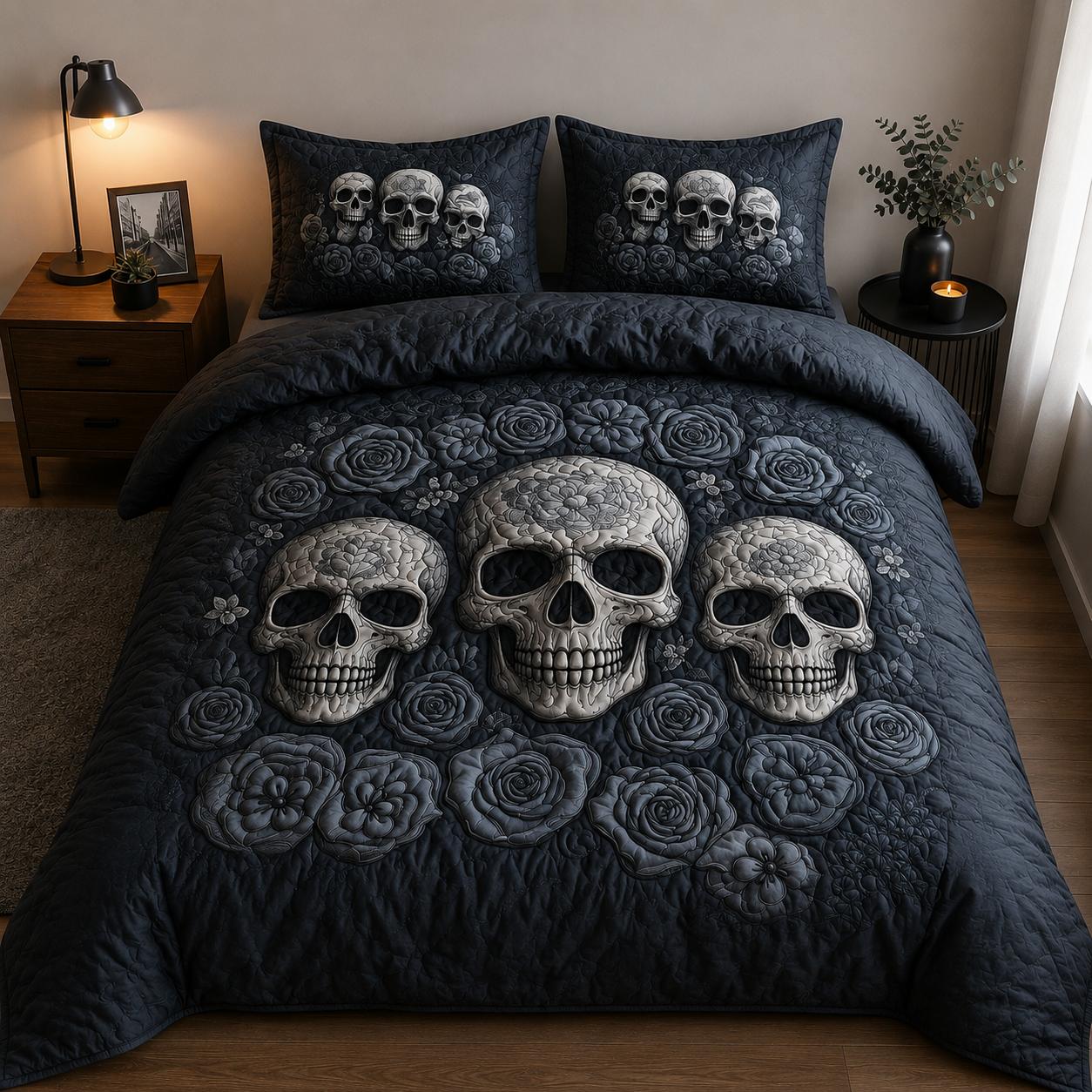 Grave Roses Duvet Cover Set TT03