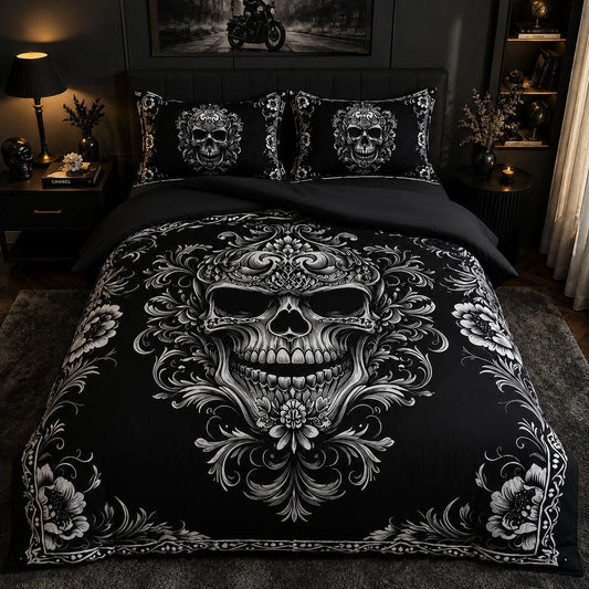 Gothic Skull Duvet Cover Set TT05