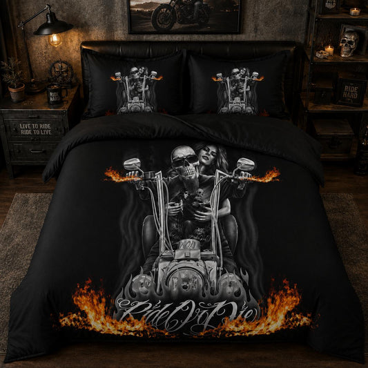 Hellbound Love Duvet Cover Set TT06