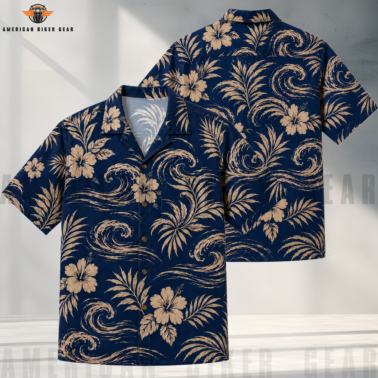 Ocean Bloom Hawaiian Shirt TT03