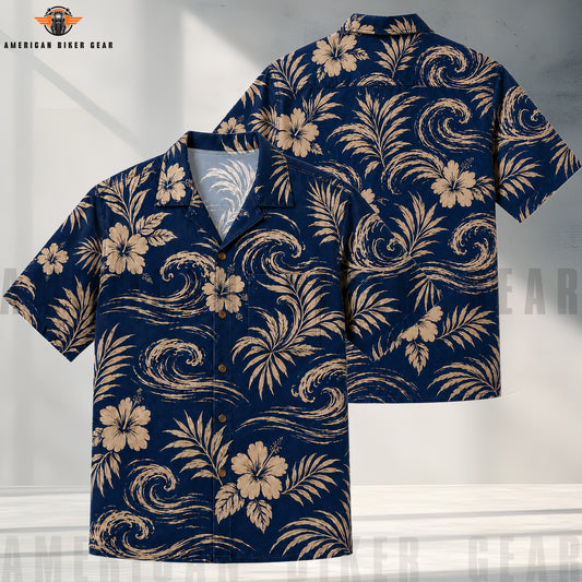 Ocean Bloom Hawaiian Shirt TT03