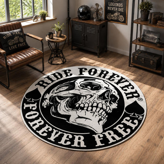 Forever Rebel Round Carpet TT07