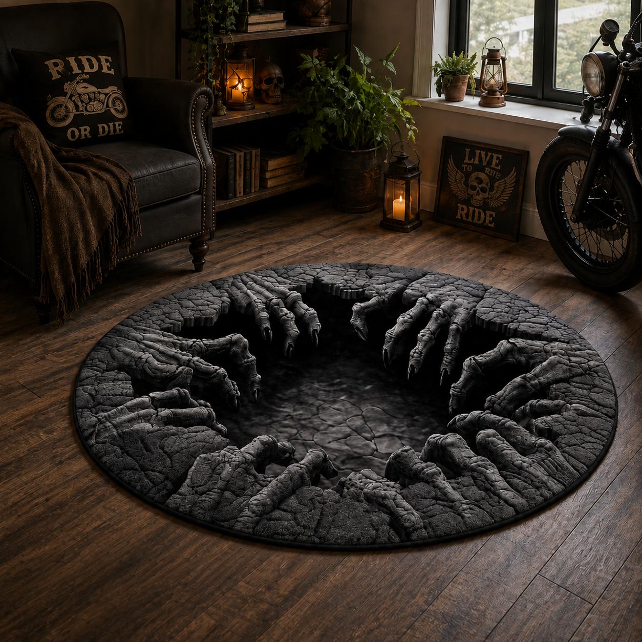 Dead Reach Round Carpet TT08