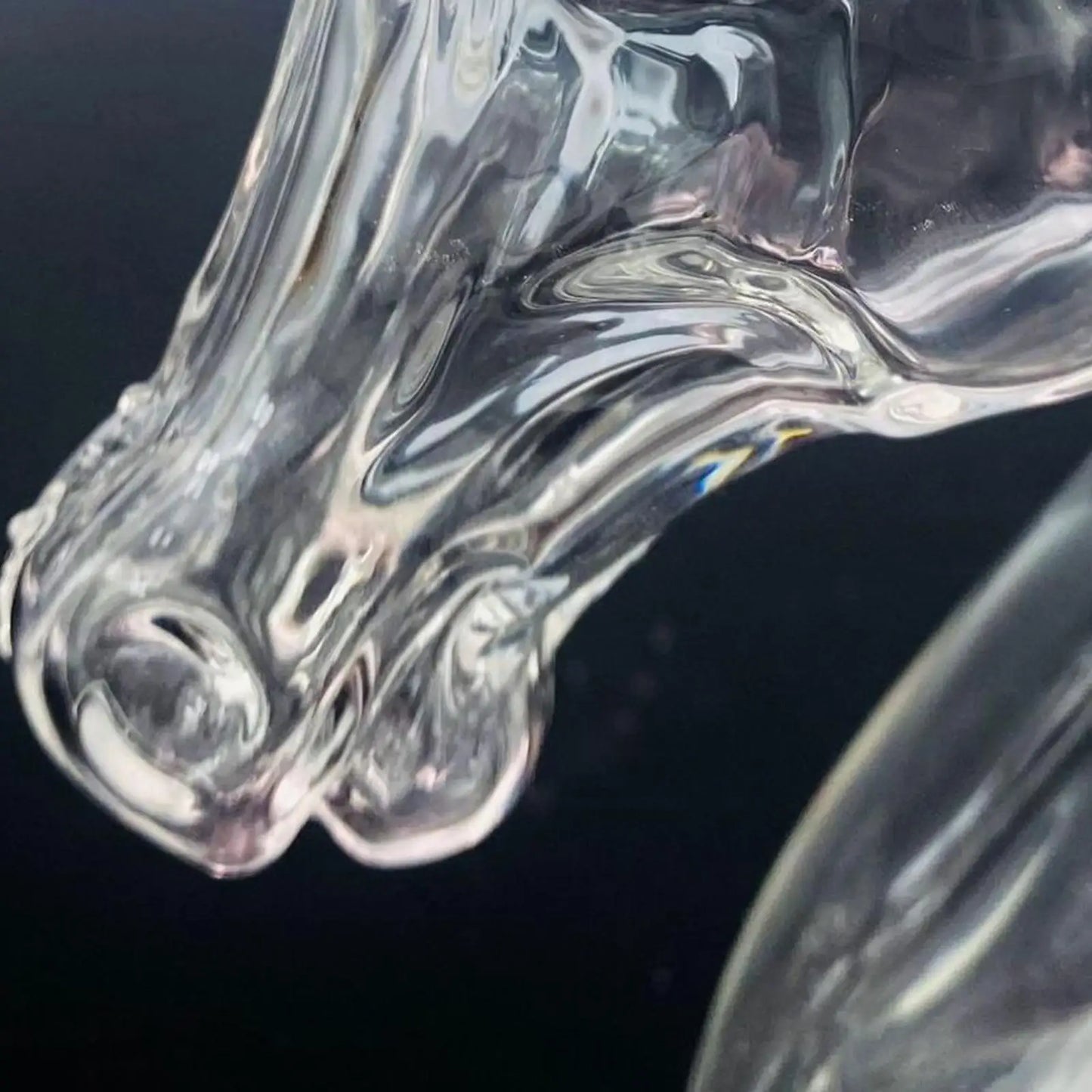 Horse-Shaped Decorative Glass Decanter