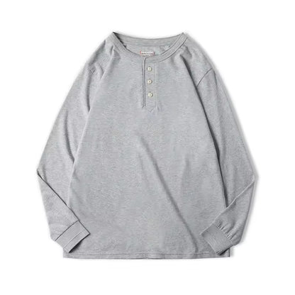 Beau Long Sleeve Henley Shirt