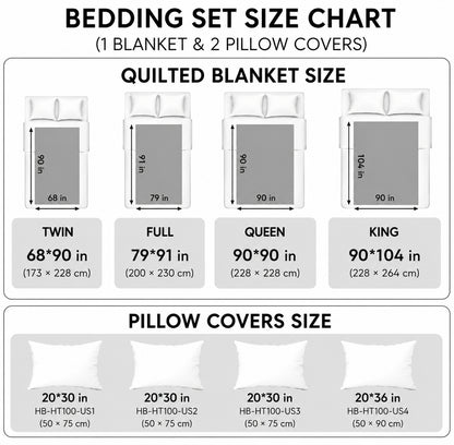 Butterfly Skull Quilted Bedding Set EM05
