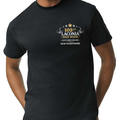 2026 Laconia Motorcycle Week Biker T-shirt VA15