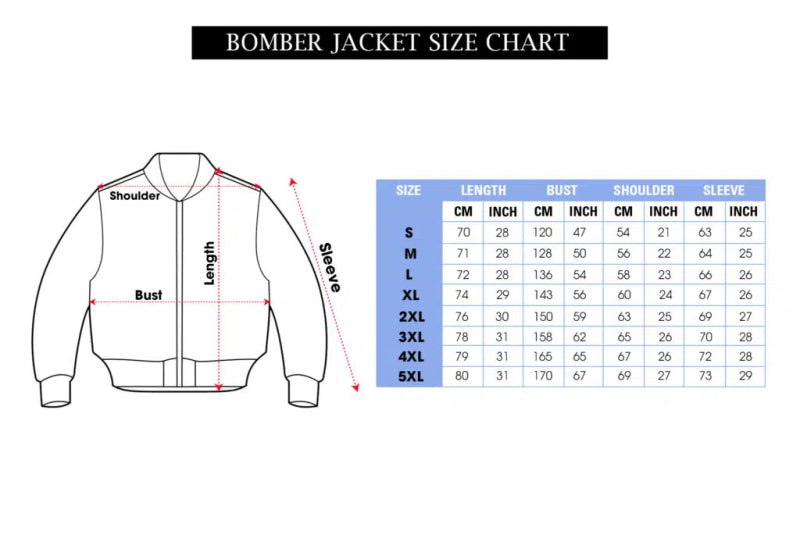 Biker Personalized Classic Bomber Jacket LV06
