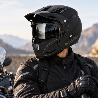 Streetfighter Style Modular Motorcycle Helmet LD01