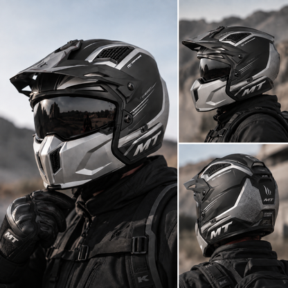 Bold & Angular Modular Helmet LD02
