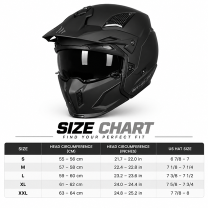 Retro Street Fighter Black Modular Helmet LD03