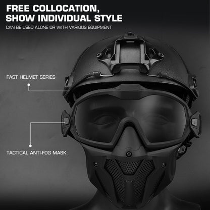 Tactical Full Face Airsoft & Paintball Mask TT48